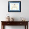 ArtToFrames Collage Photo Picture Frame with 1 - 11x14 inch Openings, Framed in Black with Over 62 Mat Color Options and Regular Glass (CSM-3926-726)